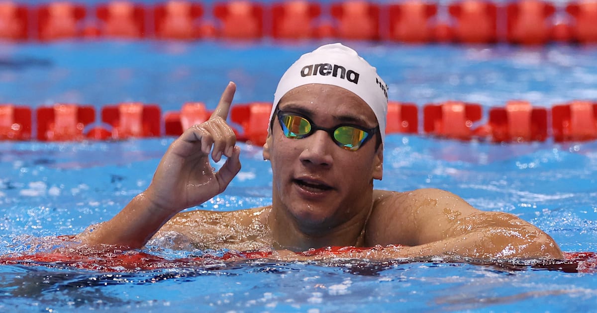 Championnats Du Monde De Natation Ahmed Hafnaoui Remporte Le