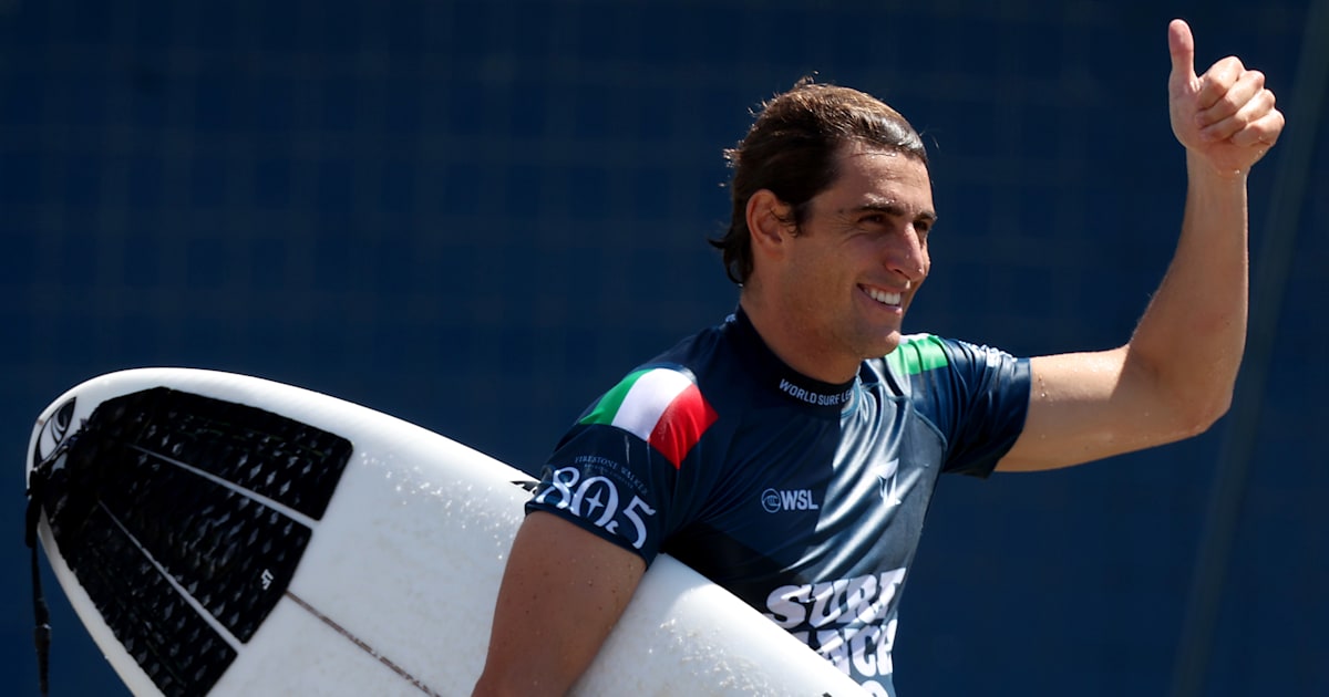 Surf Leonardo Fioravanti Prende Un Pass Per L Italia Alle Olimpiadi Di