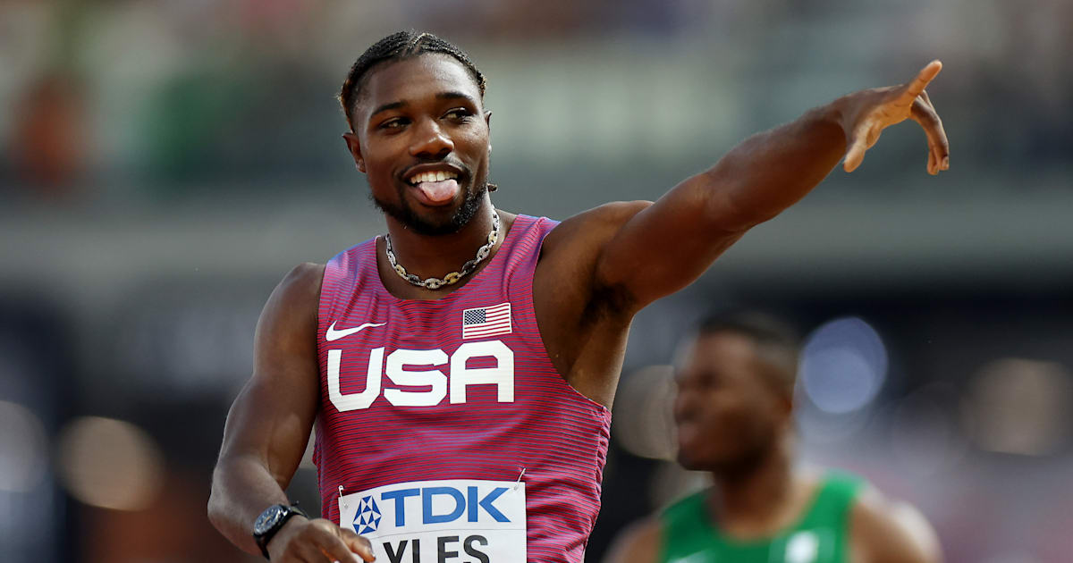 World Athletics Championships Noah Lyles And Fred Kerley Safely