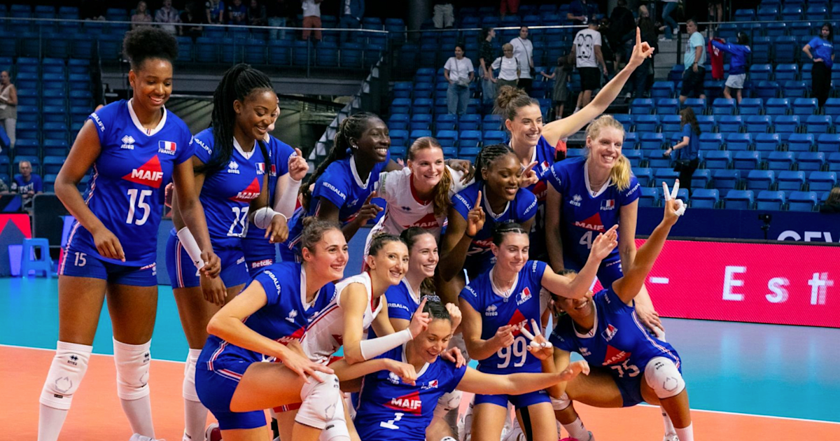 EuroVolley 2023 femmes Léquipe de France féminine de volley la