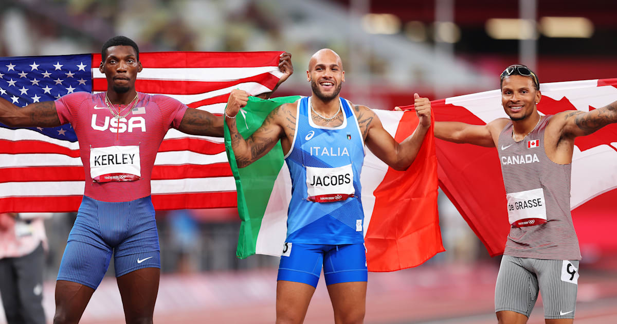 El Italiano Lamont Marcell Jacobs Oro En Los 100 M