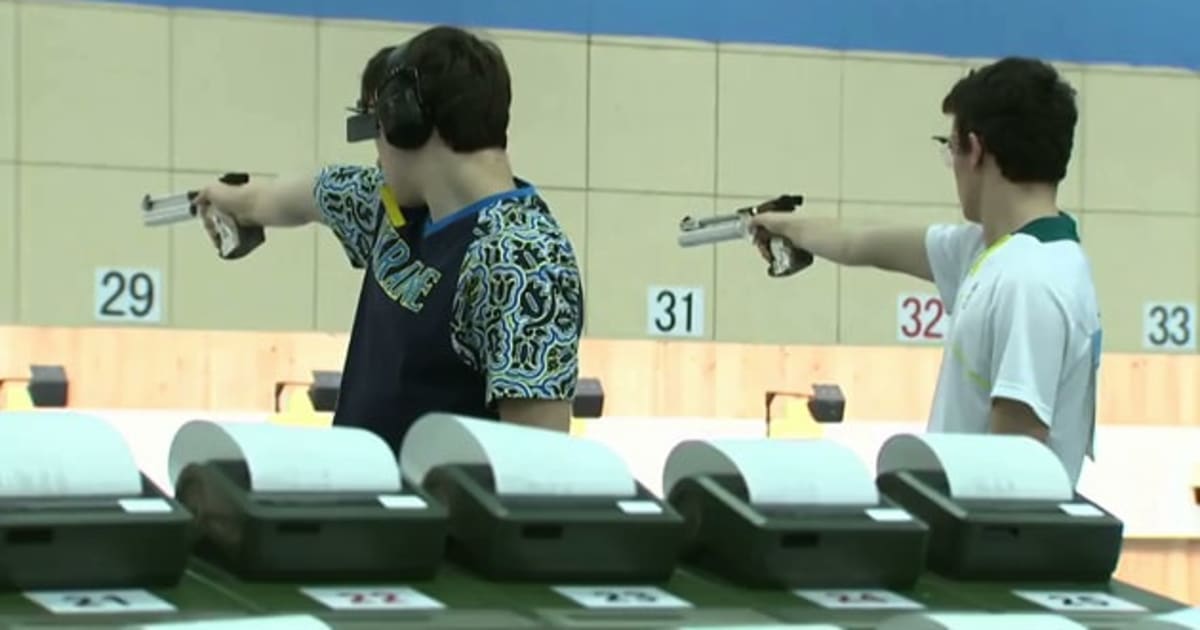 Korostylov Wins Men S M Air Pistol Shooting Nanjing