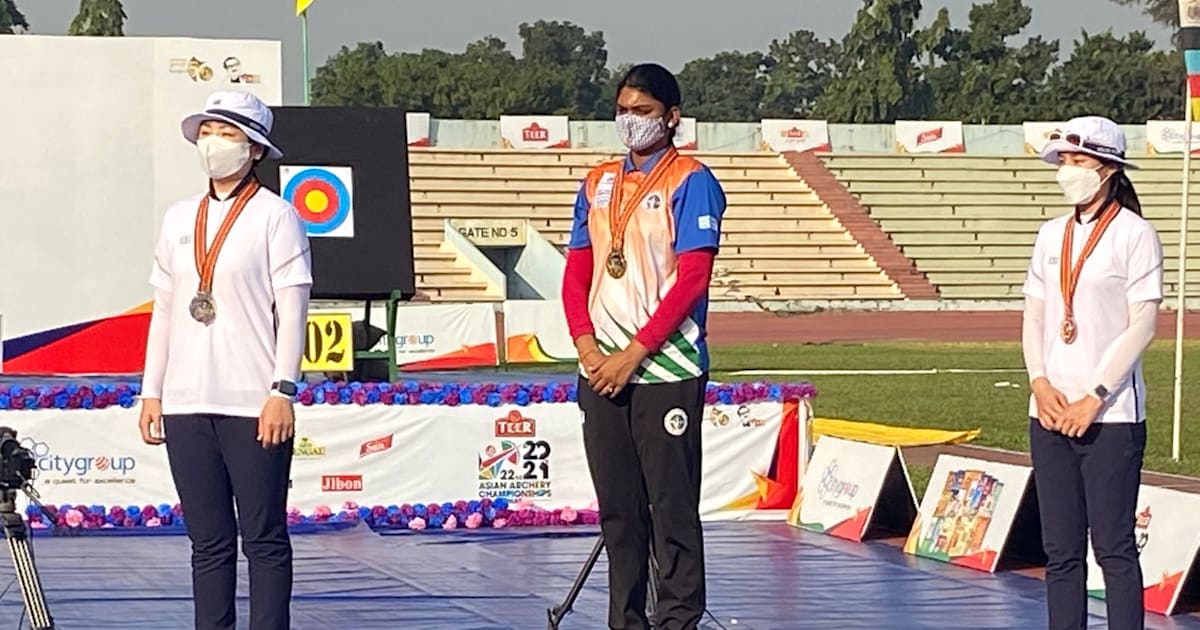 Asian Archery Championships Jyothi Surekha Vennam Wins Gold Medal