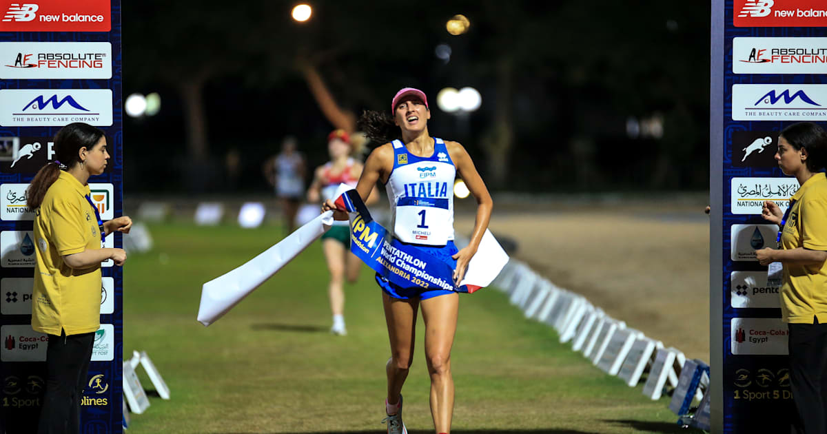 Pentathlon Moderne Finale De Coupe Du Monde 2023 Elena Micheli Et