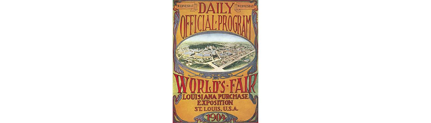 EXPOSITION ST LOUIS 1904 Rznh-POSTER HQ 42x60cm d1 AFFICHE VINTAGE