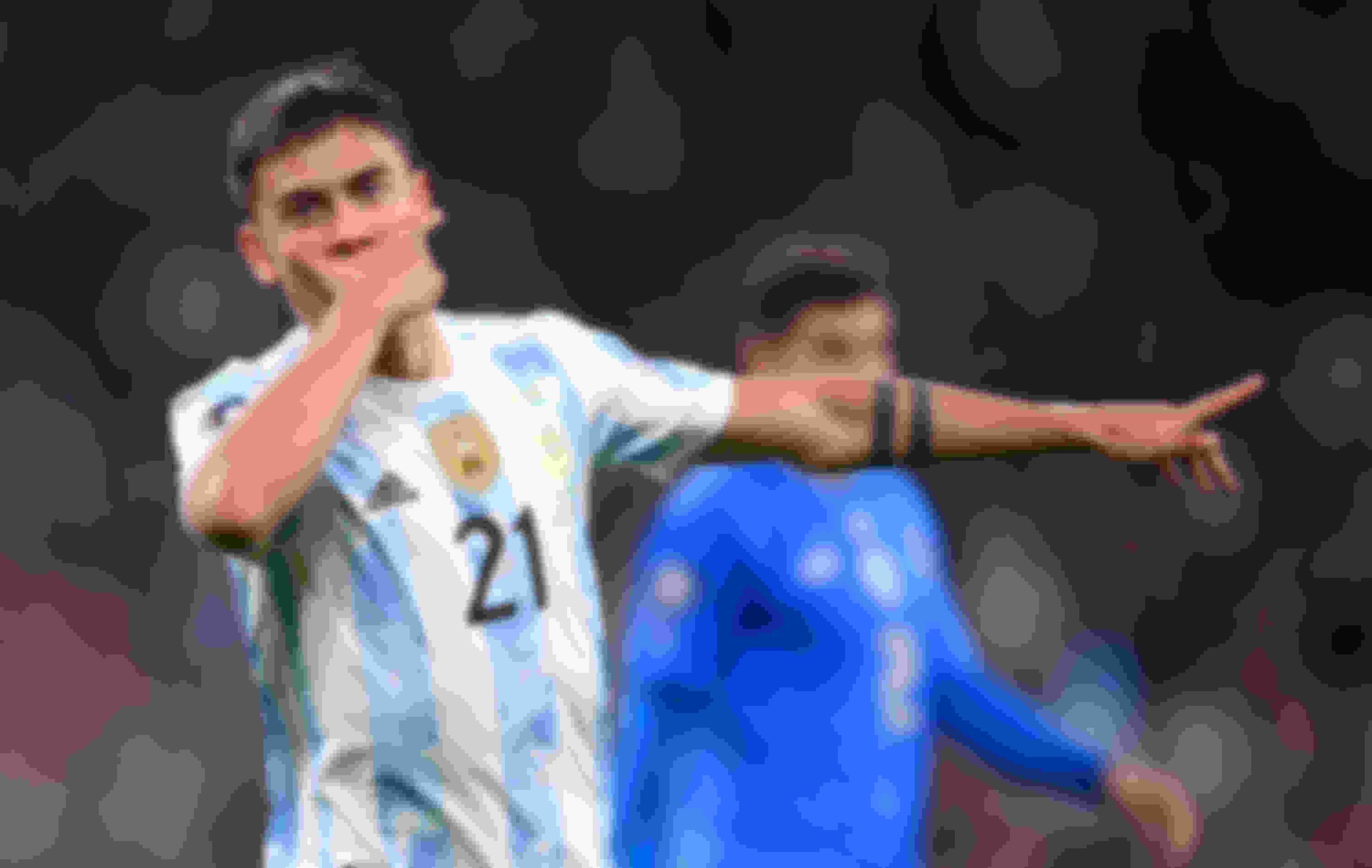 Dybala made the World Cup squad despite an injury scare