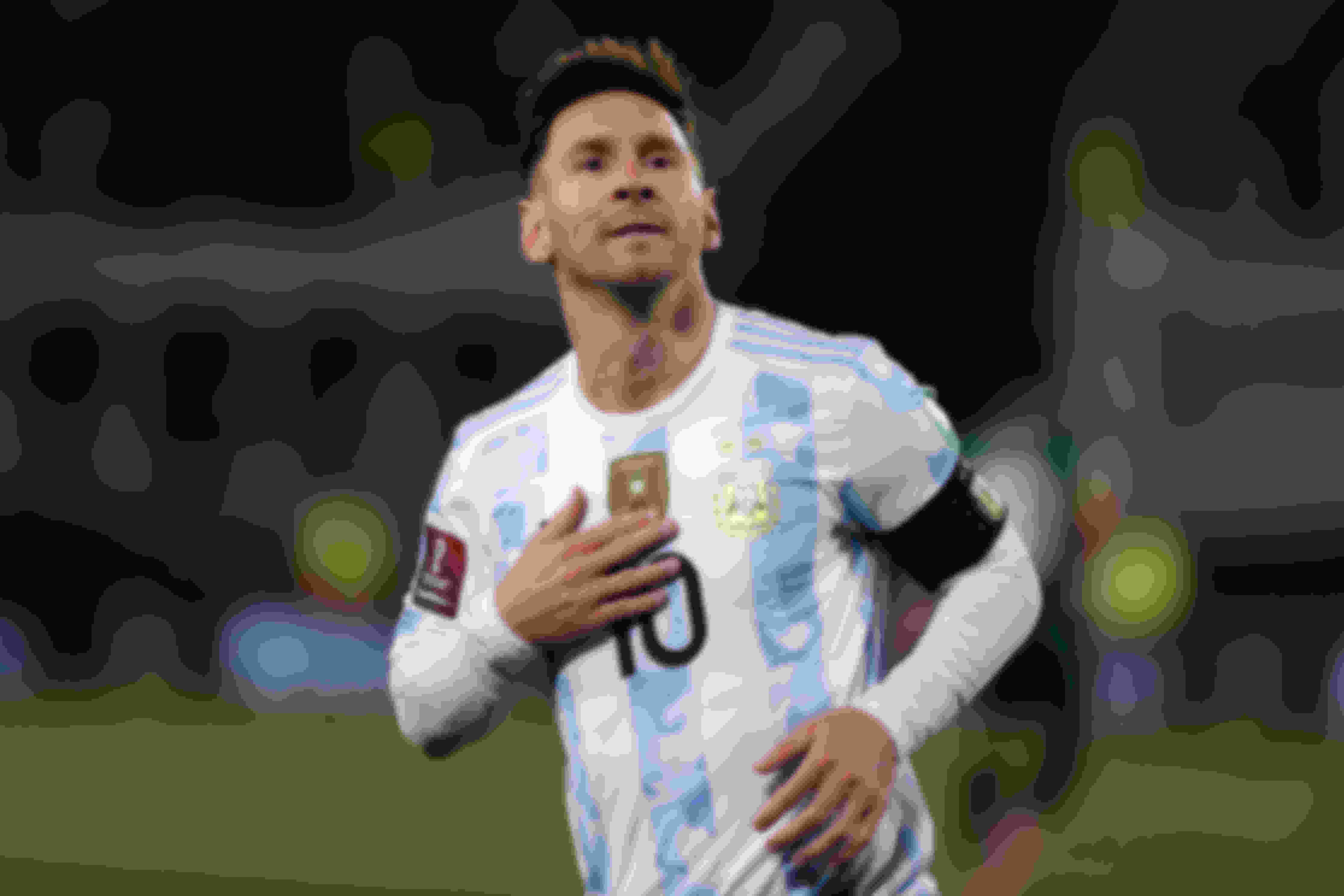 Lionel Messi of Argentina 