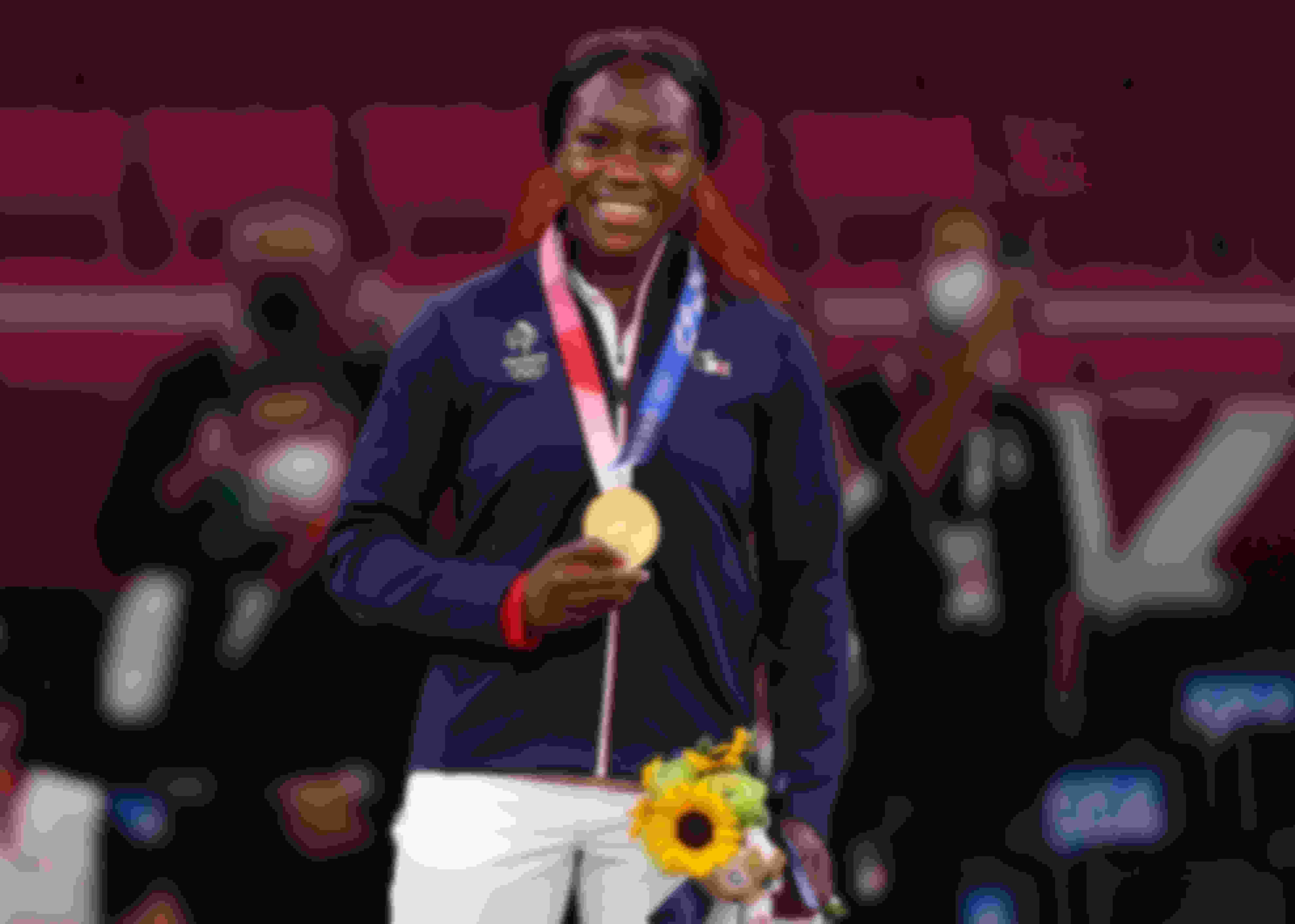 Clarisse Agbegnenou gold