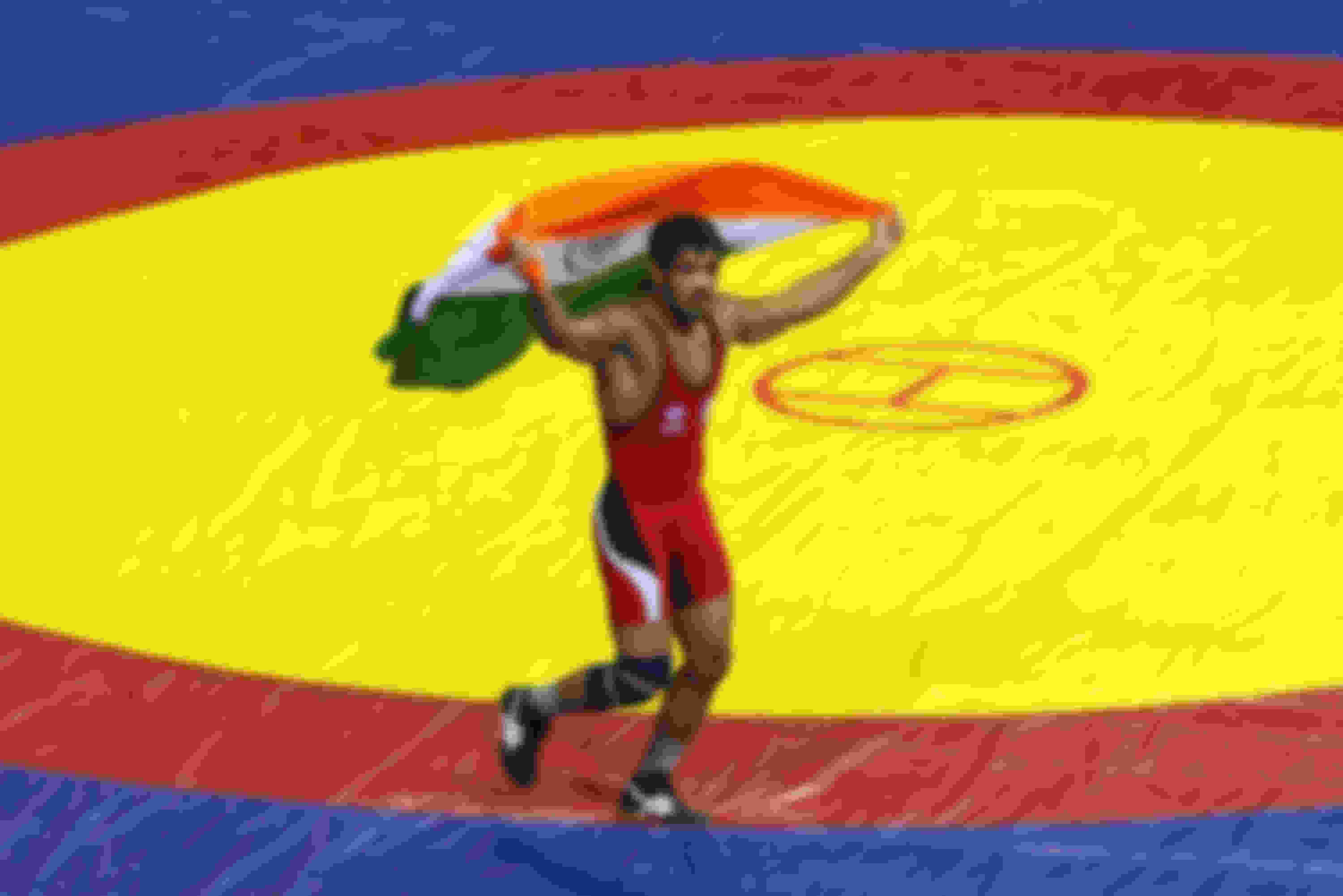 Sushil Kumar is India's only wrestling world champion. 