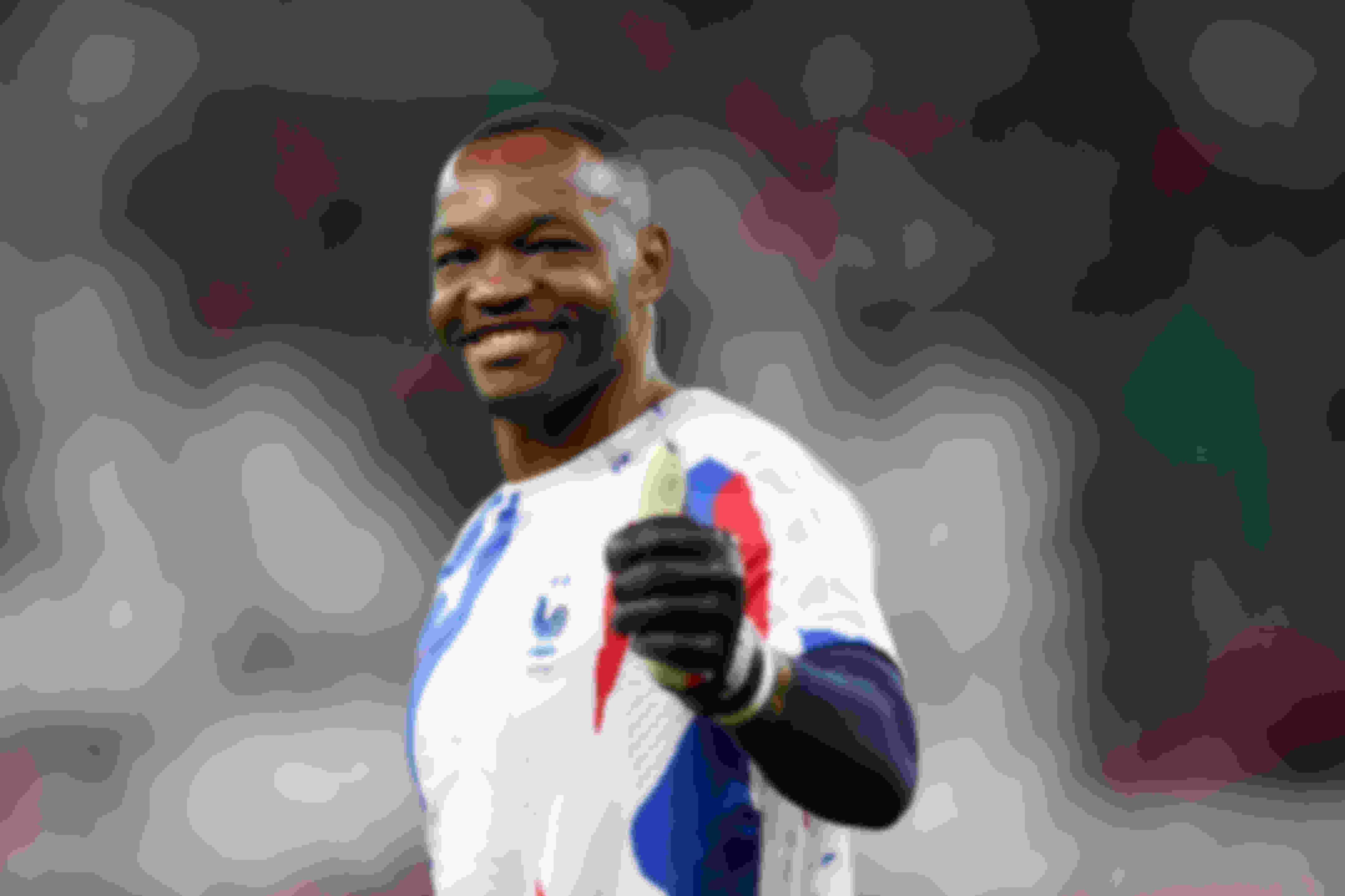 Steve Mandanda is playing in his third World Cup for France