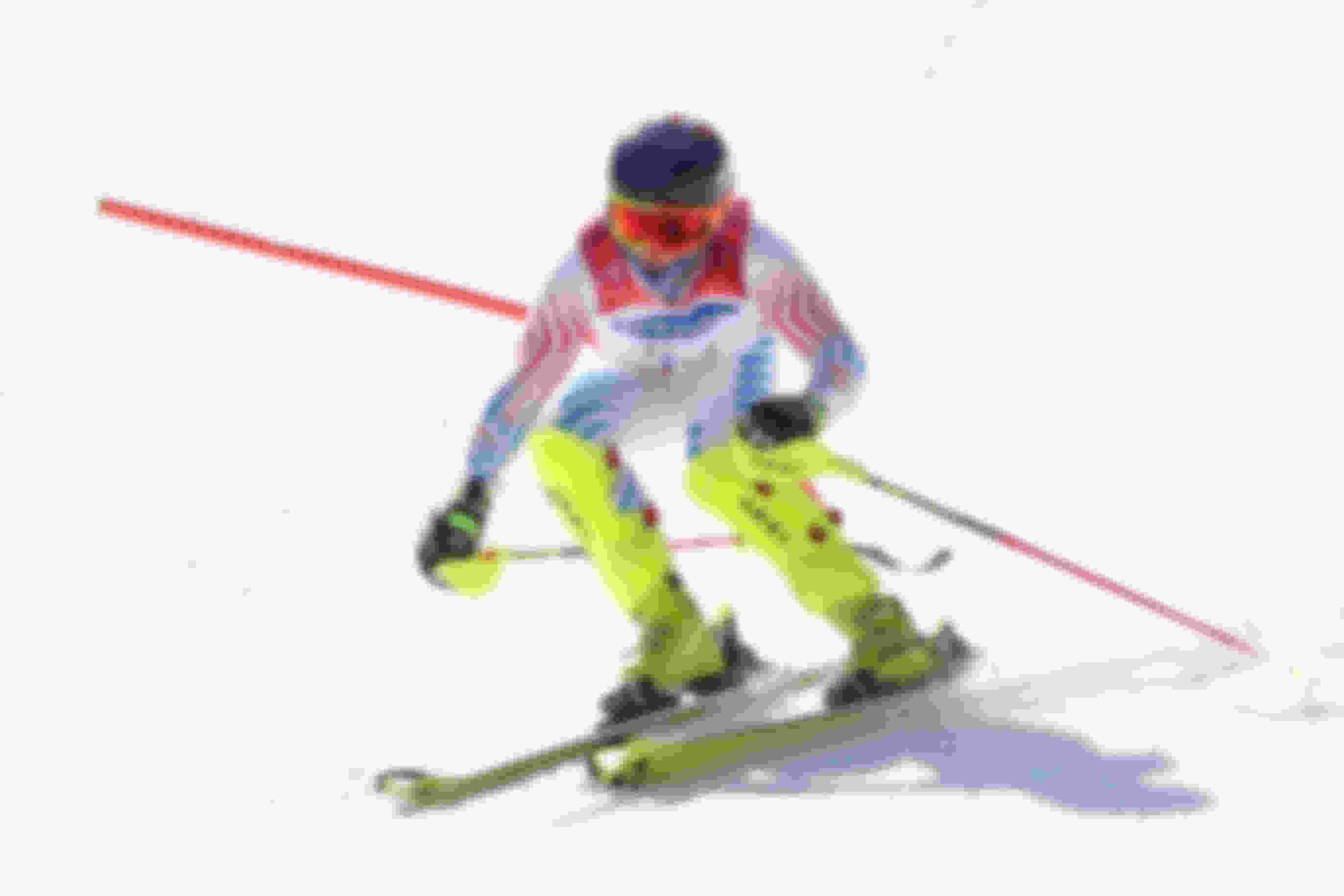 Thomas Walsh during the men's slalom at the PyeongChang 2018 Paralympic Games