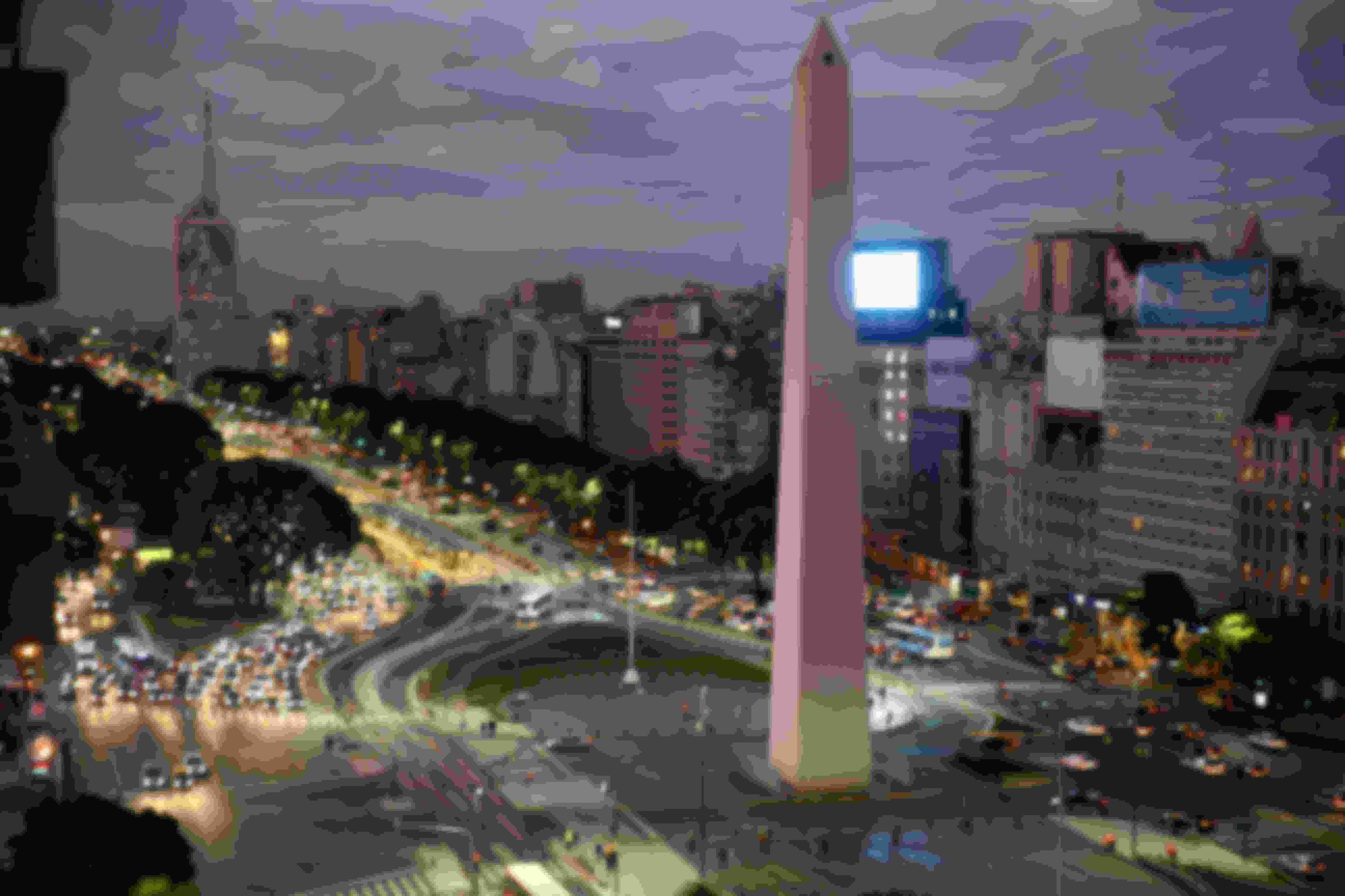 The Buenos Aires Obelisco, focal point of the Opening Ceremony of YOG 2018