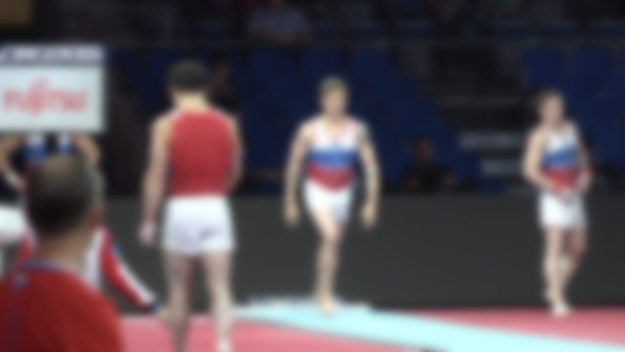 WATCH: Russian men train on vault at World Championships