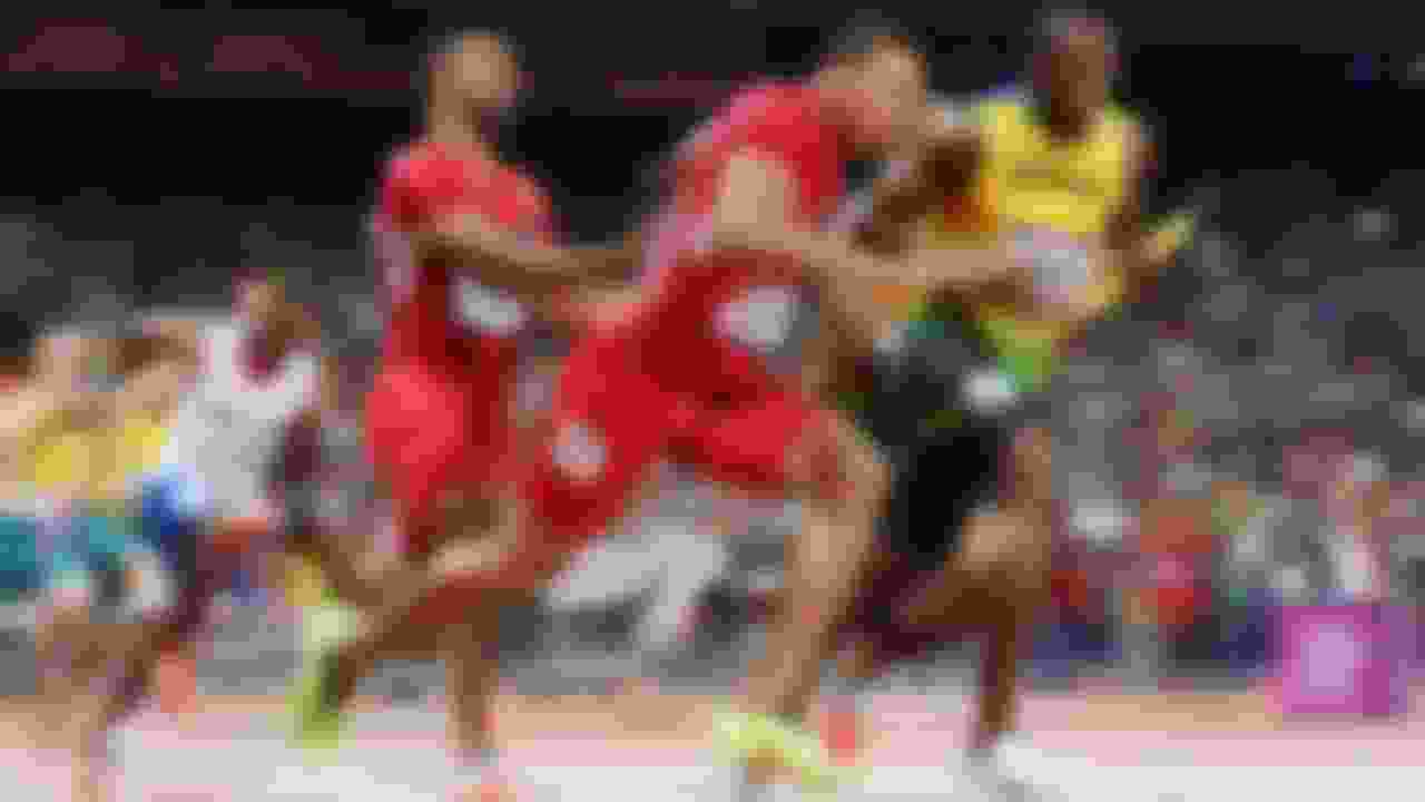 Jamaica set new world 4x100m Men's Relay record | London 2012 Replays