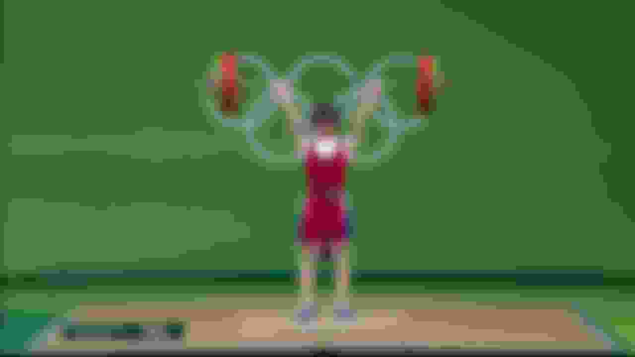 Rim takes gold in Women's 75kg Weightlifting