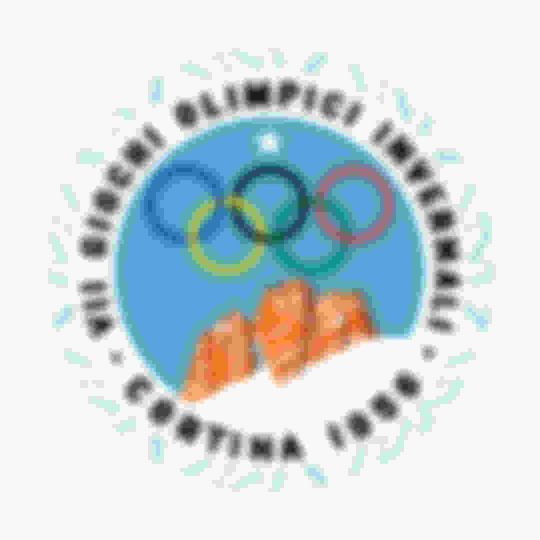 コルティナダンペッツォ1956オリンピックロゴ、ポスター＆大会ルック