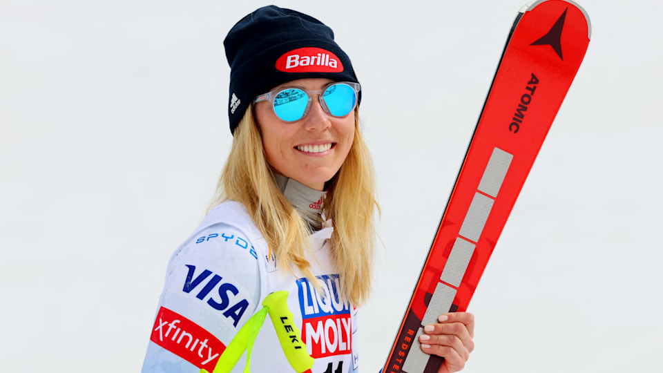 Mikaela Shiffrin wraps up overall title after Super G second place at ...