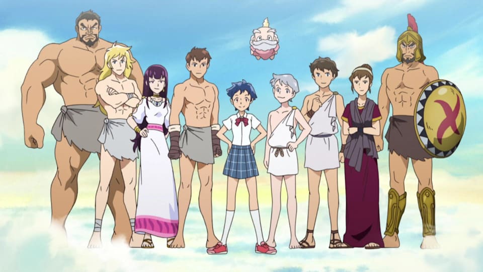 Anime series Heroes journeys back in time to the ancient Olympics