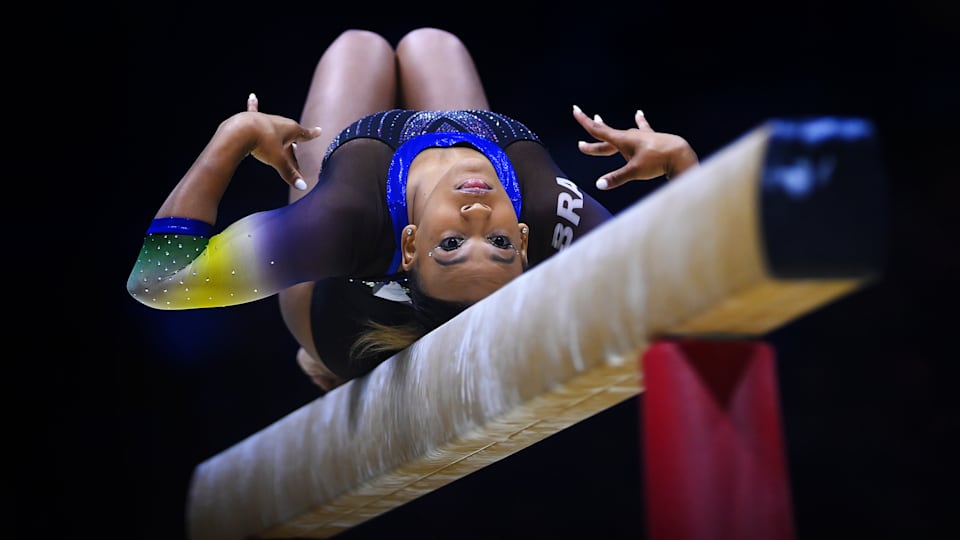 Brazilian gymnast Rebeca Andrade "If you want to make it happen, you