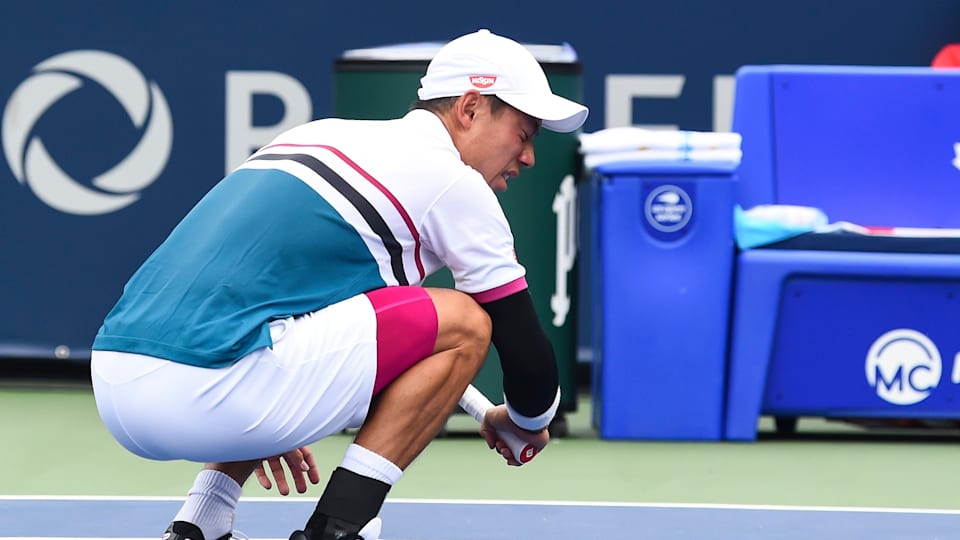 錦織圭 ロジャーズカップ単初戦敗退後 ディミトロフとの複を棄権