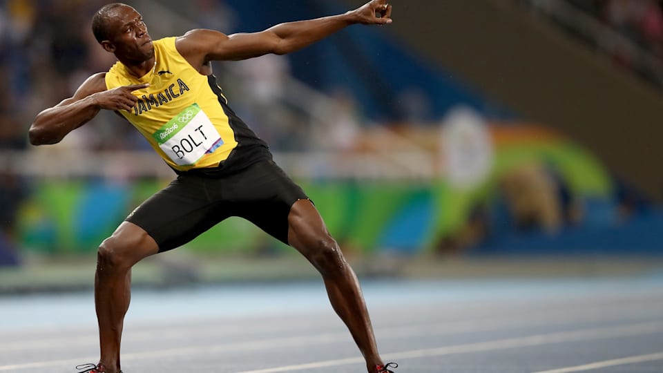 Usain Bolt holds the world records in 100m, 200m and 4x100m sprints.