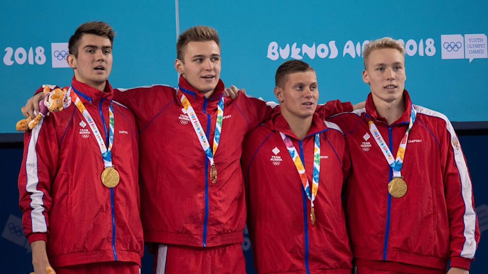 Eastern European swimmers rule in the pool