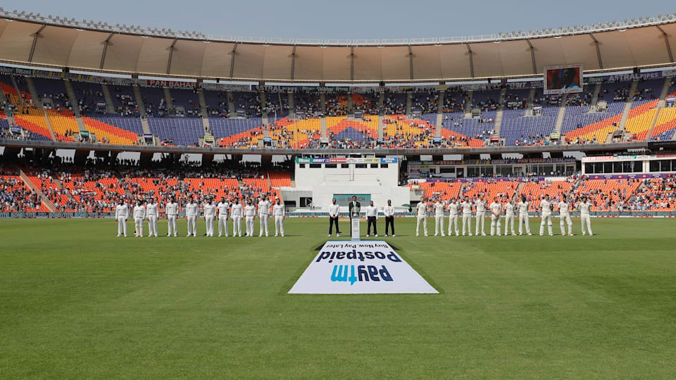 The Narendra Modi Stadium in Motera, Ahmedabad.