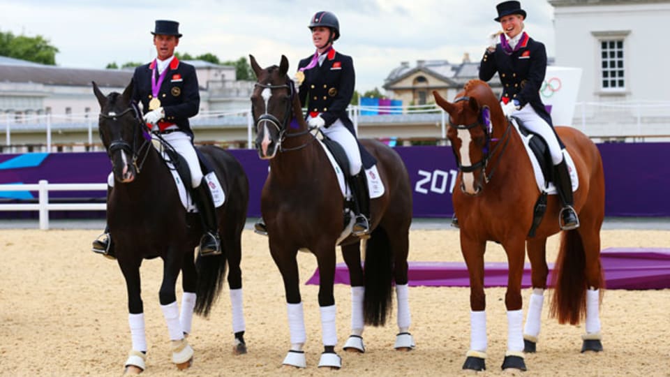 GB stars of Equestrian competition - London 2012 - Equestrian