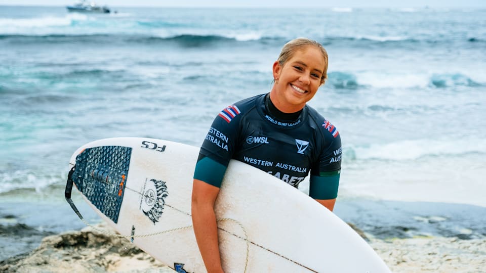 Gabriela Bryan: The surfing rookie making waves in the WSL Championship ...