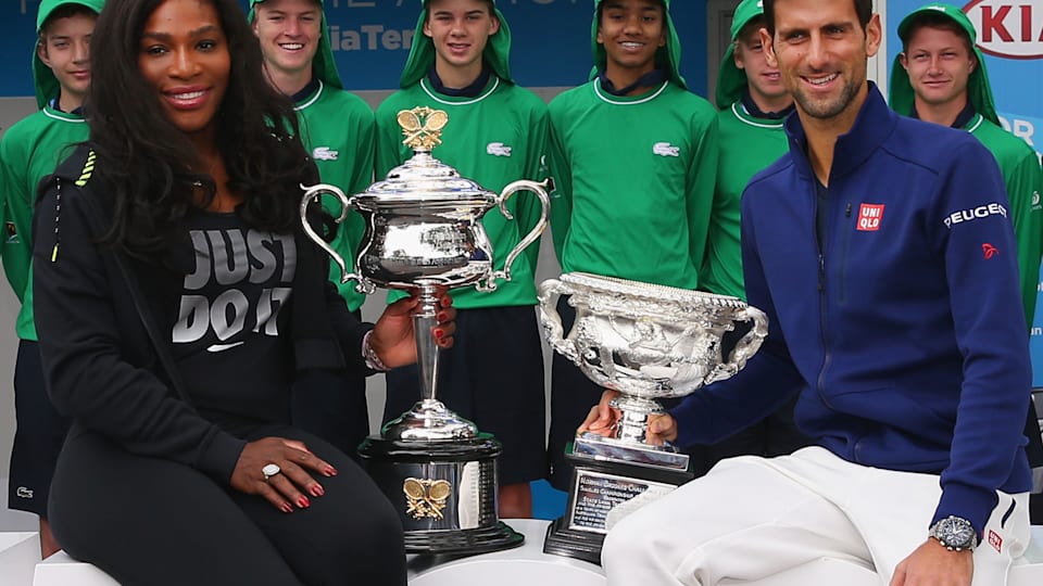 Novak Djokovic is the most dominant men's singles player in Australian Open history while Serena Williams enjoys the honours in women's singles.