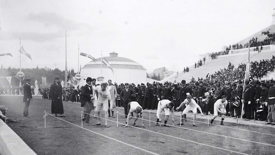 6 April 1896: the 100m opens the first Olympic Games of the modern era ...