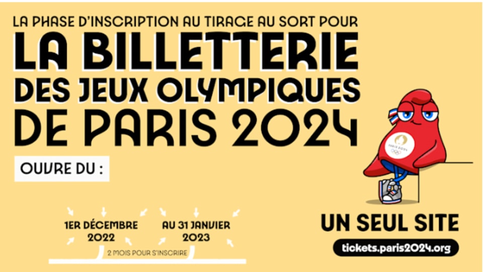 Billets pour Paris 2024 Inscrivezvous pour avoir la chance d’être