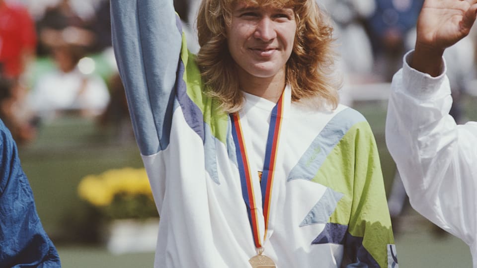 Steffi Graf won gold at the 1988 Seoul Olympics.