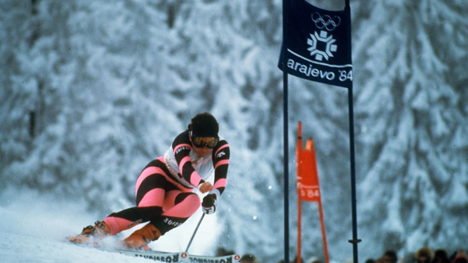 Flawless Figini wins women's downhill to break age record Olympic News