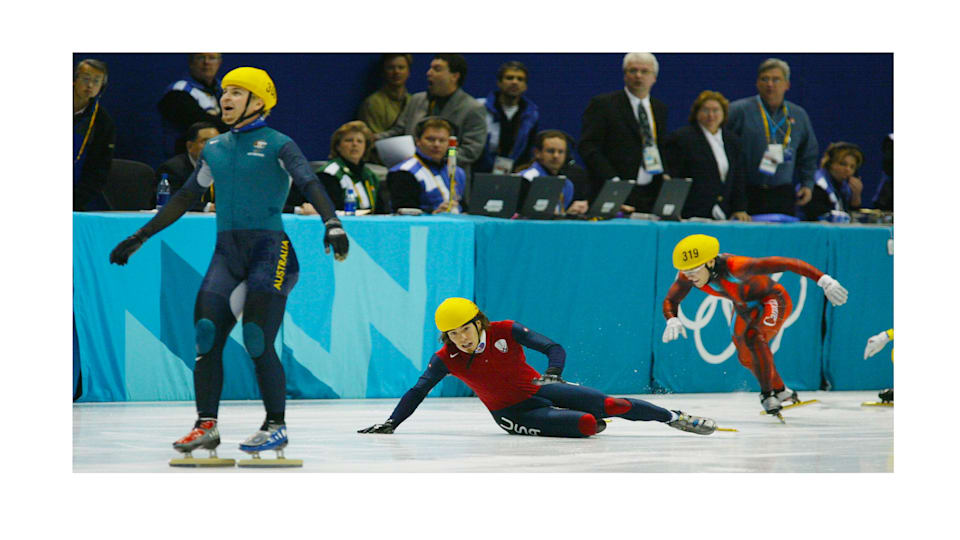 Snapped: The moment Steven Bradbury skated to Olympic immortality  