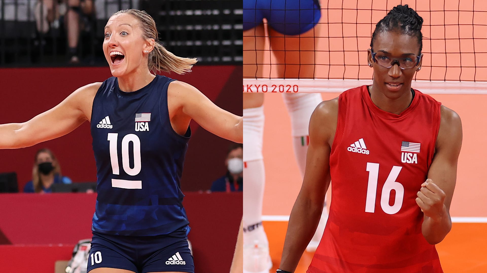 Jordan Larson And Foluke Akinradewo Road To Olympic Voileyball Gold At Tokyo