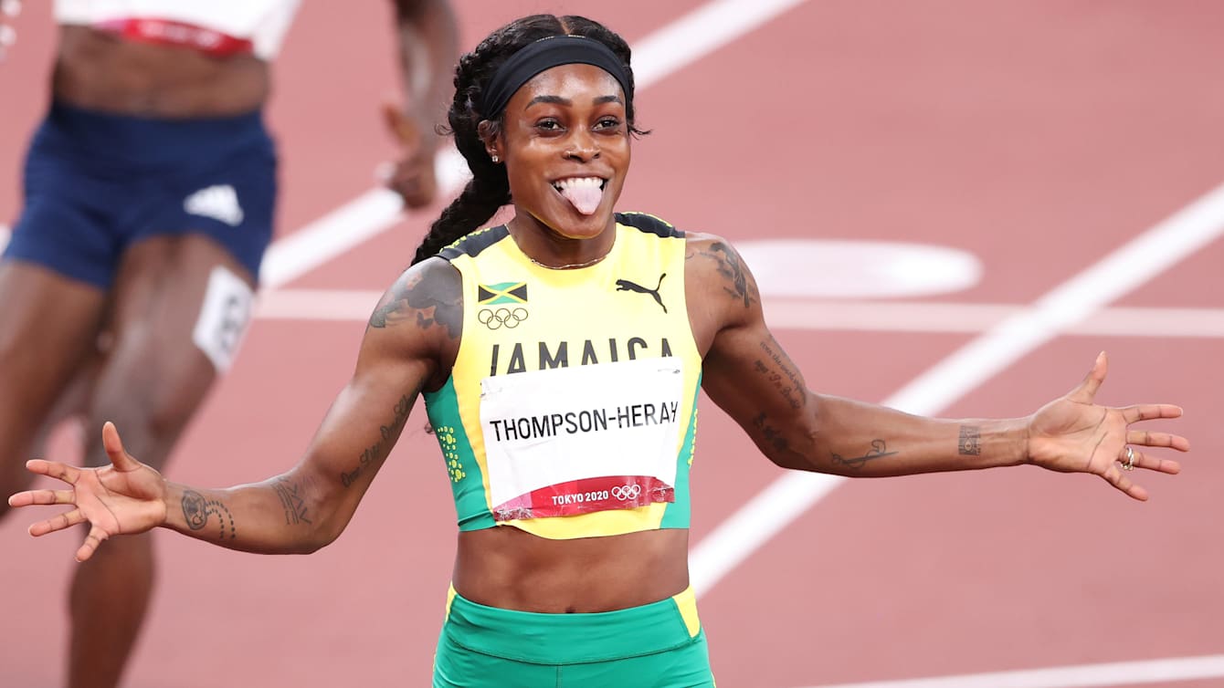 ジャマイカのトンプソンヘラ 0mでも金 100mと合わせ2冠 東京オリンピック