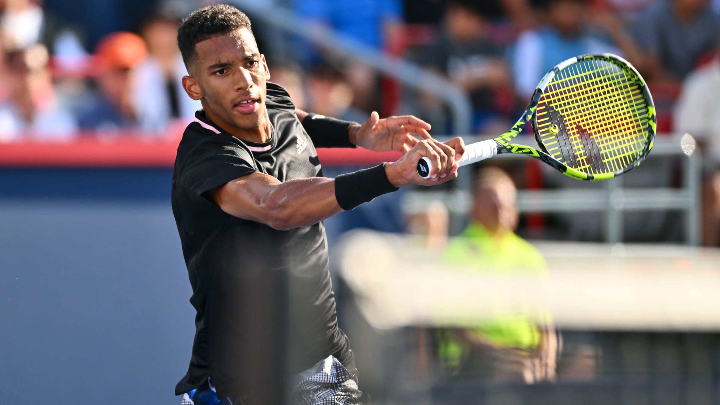 フェリックス オジェ アリアシム ニック キリオスらが8強進出 テニス ナショナルバンクop第6日