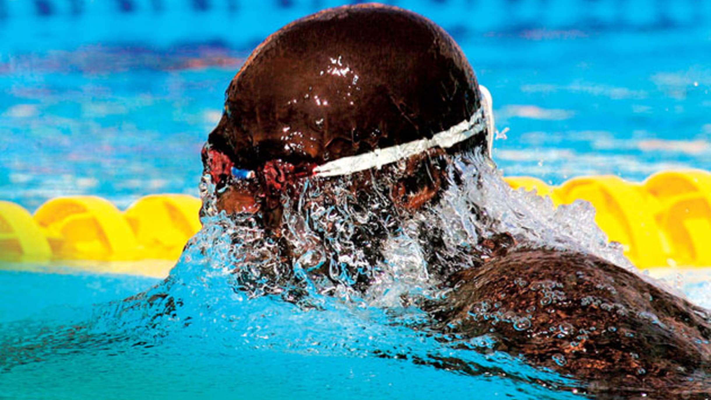 Malick Fall, nageur Sénégalais, porte drapeau aux Jeux olympiques d’été de 2004