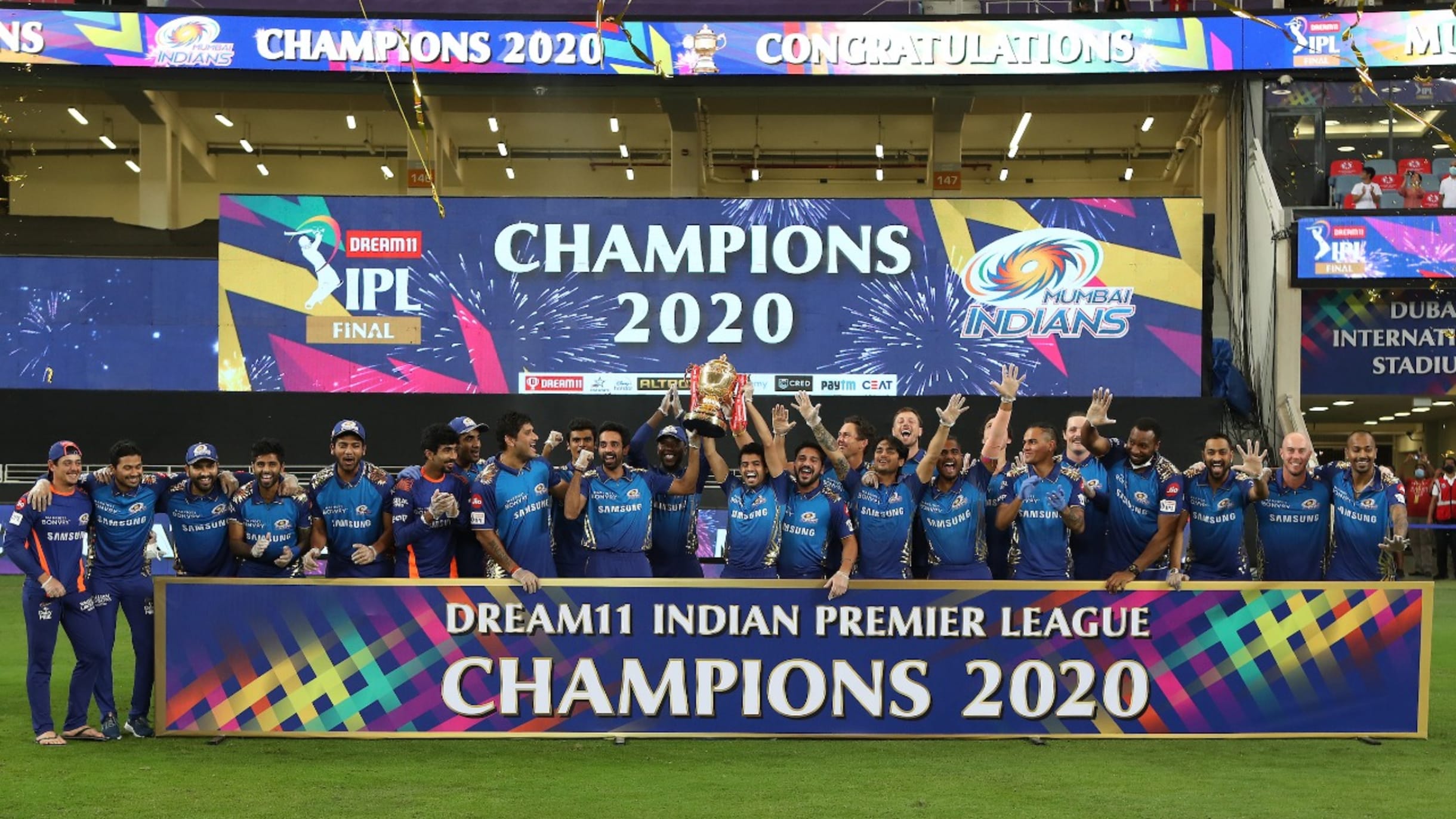 2020's IPL Winner: Mumbai Indians