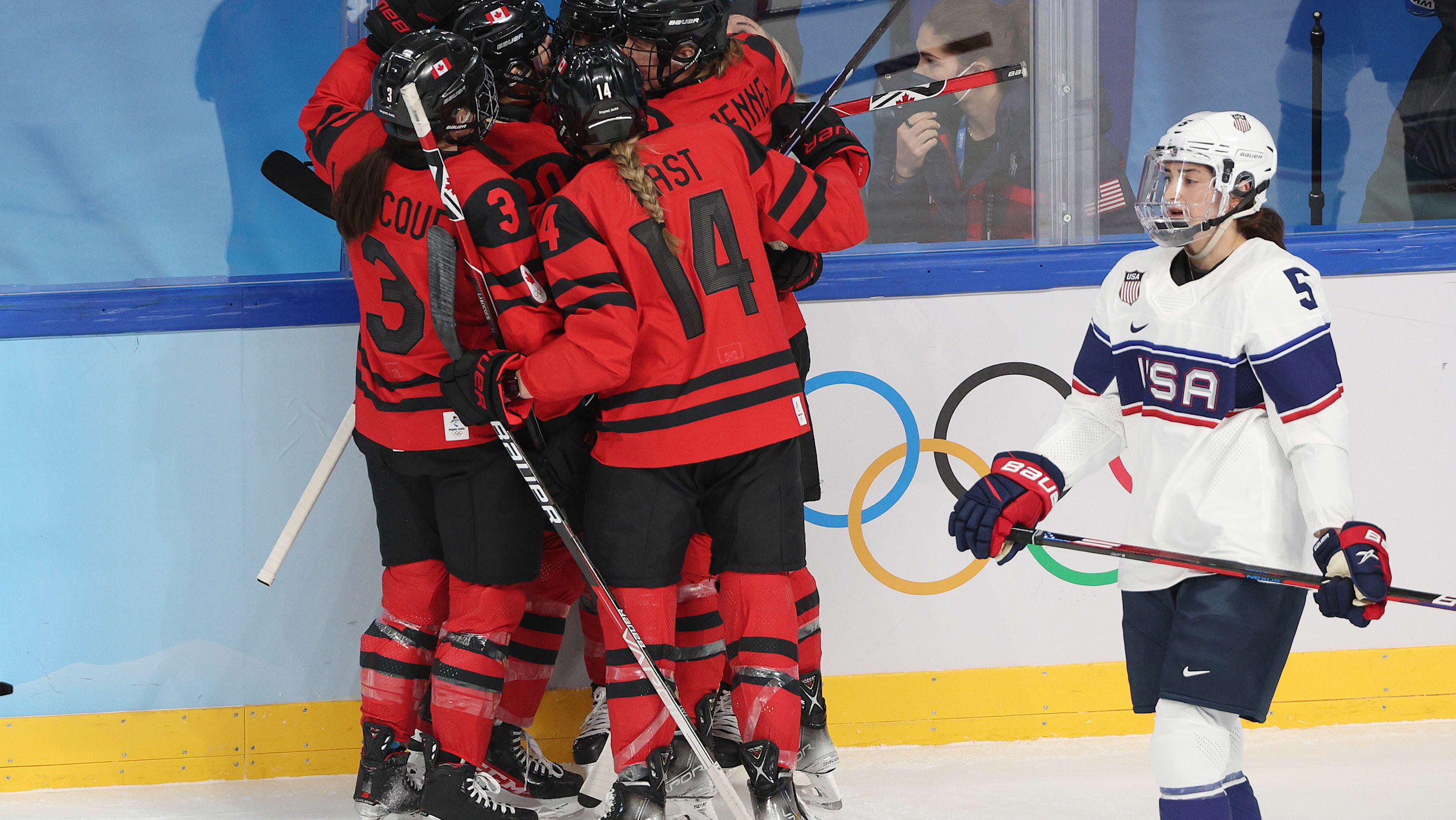 未使用】アイスホッケー カナダオリンピックチーム ユニフォーム