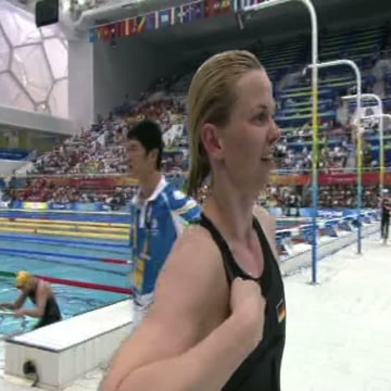 Stefen's Record - Women's 100m Freestyle Swimming | Beijing 2008 Replays