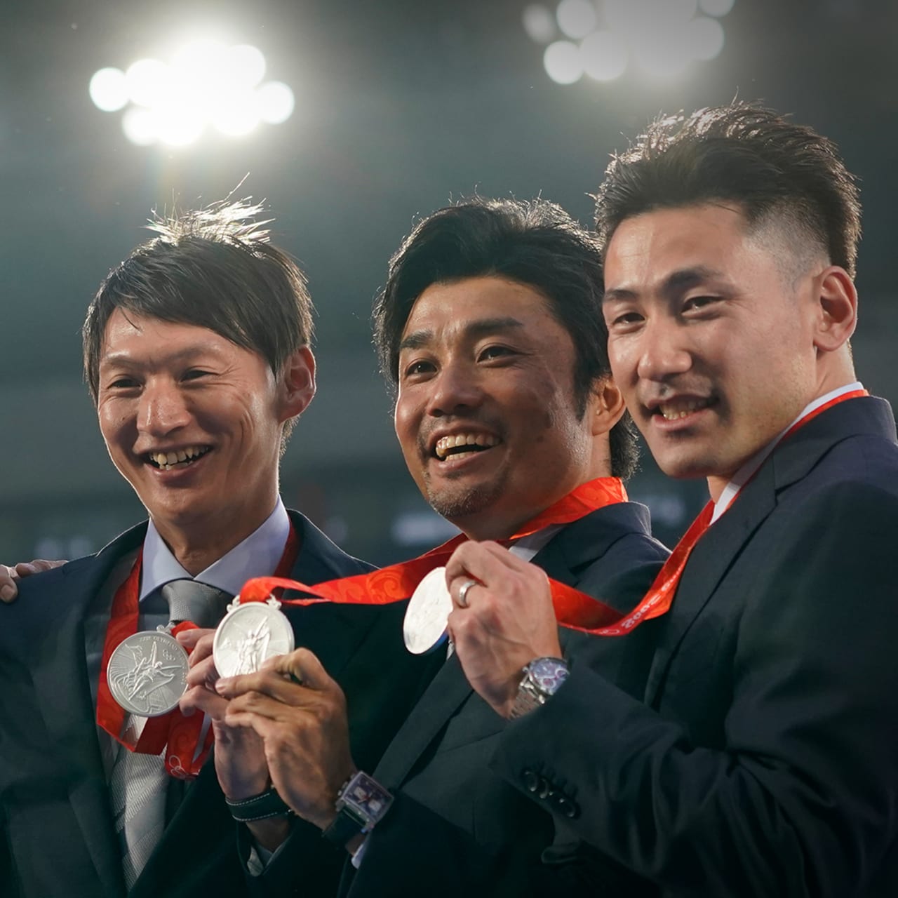 日本の08年4x100mリレーチームに繰り上げ銀メダル