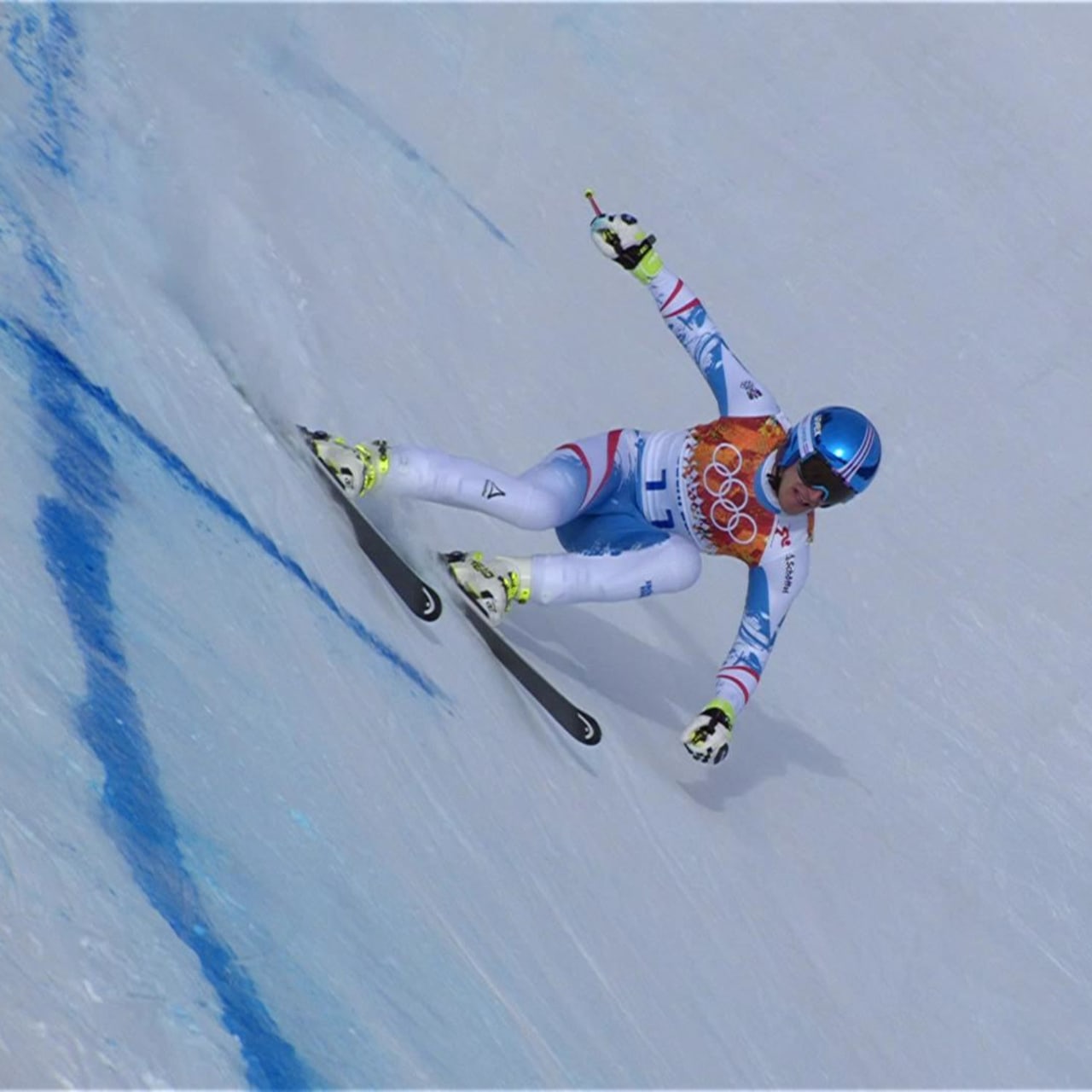 アルペンスキー男子滑降名場面 ソチ14