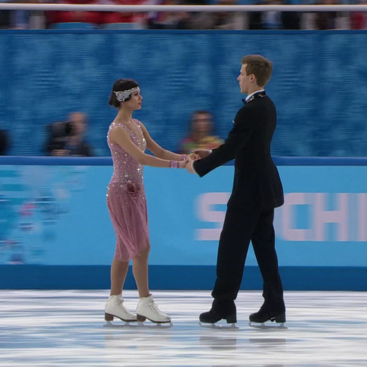 イリニフ カツァラポフ フィギュアアイスダンス ソチ14リプレイ