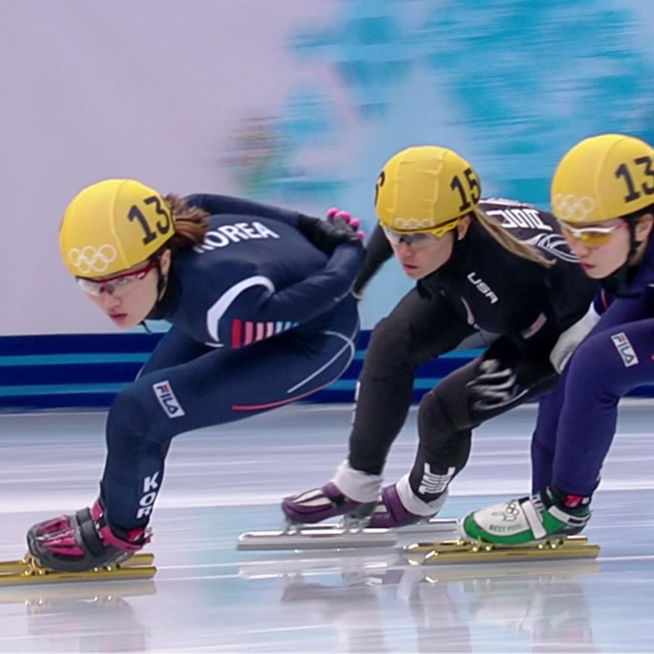 パク スンヒ ショートトラック女子1000m ソチ14