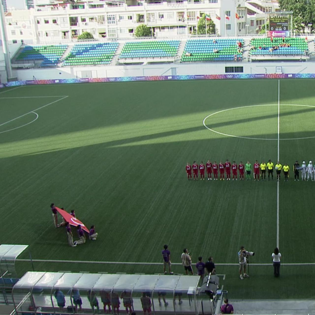 トルコ Vs イラン サッカー女子 Yogシンガポール10