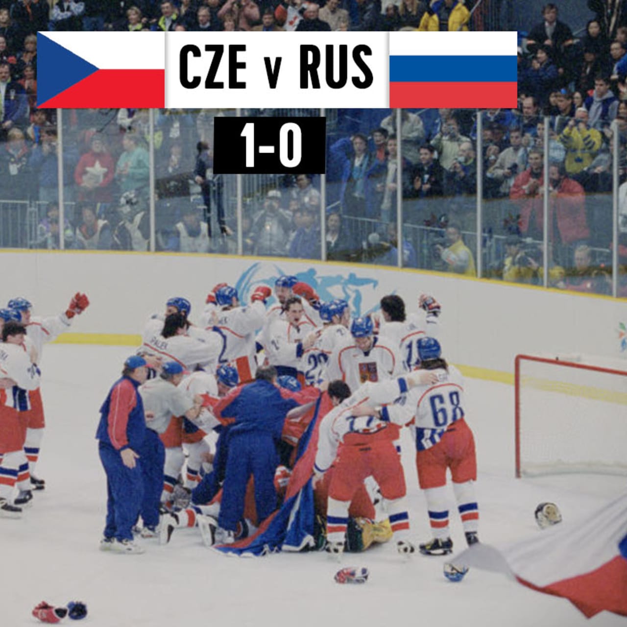 Cze Vs Rus Herren Eishockey Finale Nagano 1998 Wiederholung