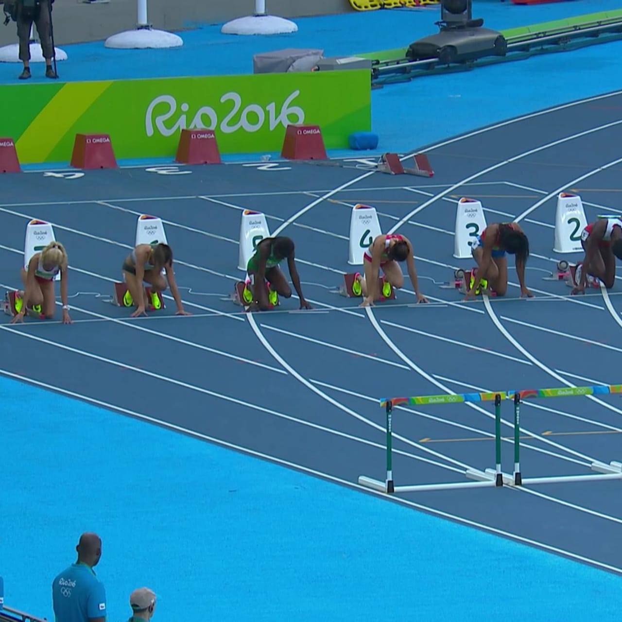 パナマのイベット ルイスの100mハードル