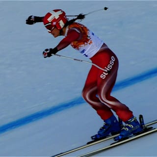 アルペンスキー女子滑降名場面 ソチ14
